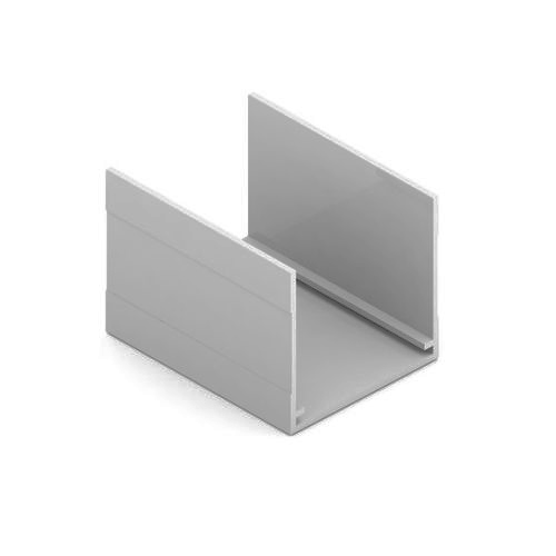 LXD-4463 Верхняя направляющая одинарная серебро (5,7м)