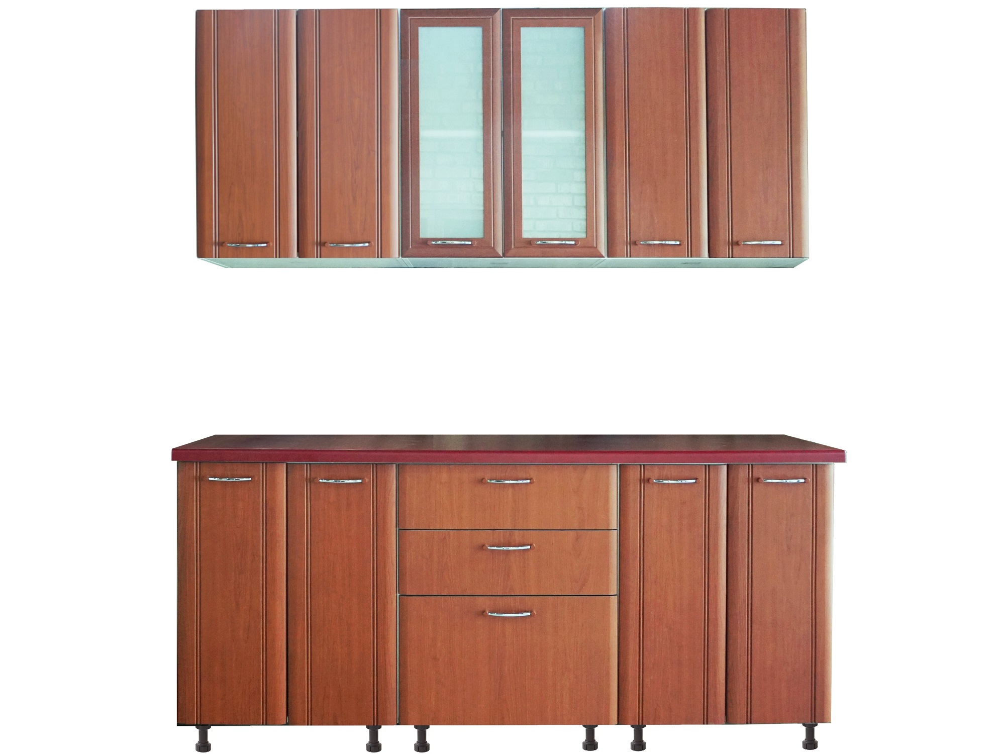 K-SB-1-180 Кухня MILAT Шале Bordo