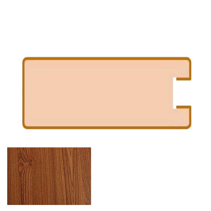 МДФ профиль рамочный 1850  (59x18 mm) 1100 Тиковое дерево