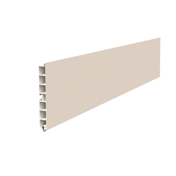 120-01-4000-03-123 Цоколь 100 мм PVC, 4м Крем матовый