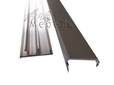 203  Накладка фасадная 4200 mm Н=60 mm Алюминий