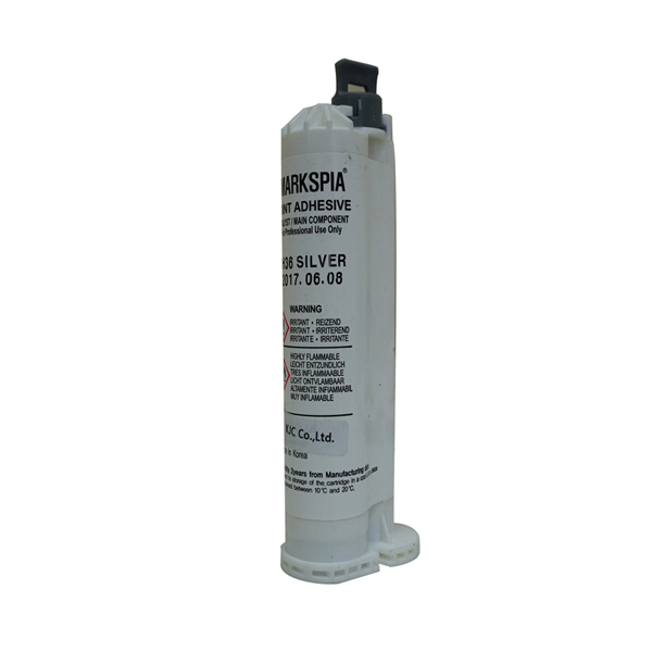  Клей MARKSPIA 45 ml акриловый H36 SILVER (белый универсальный) двухкомпонентный  под ручной дозатор
