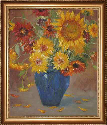 Подсолнухи, 50*60