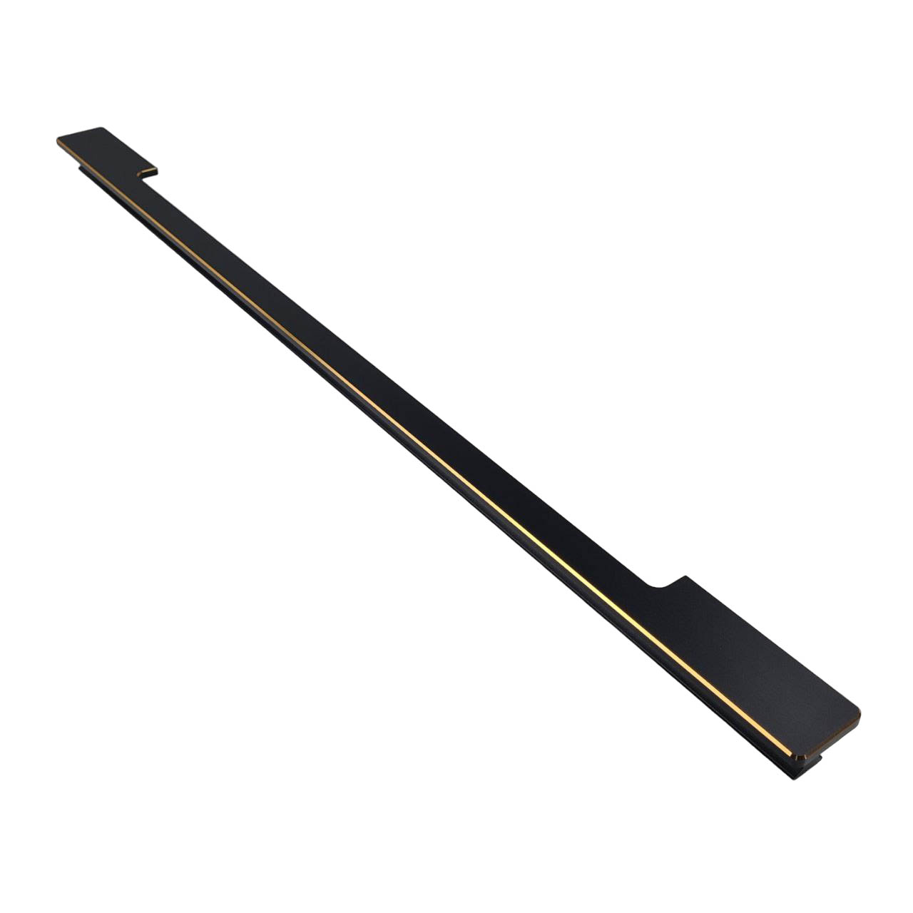 MILA-8093HC-L600 Black brush gold Ручка