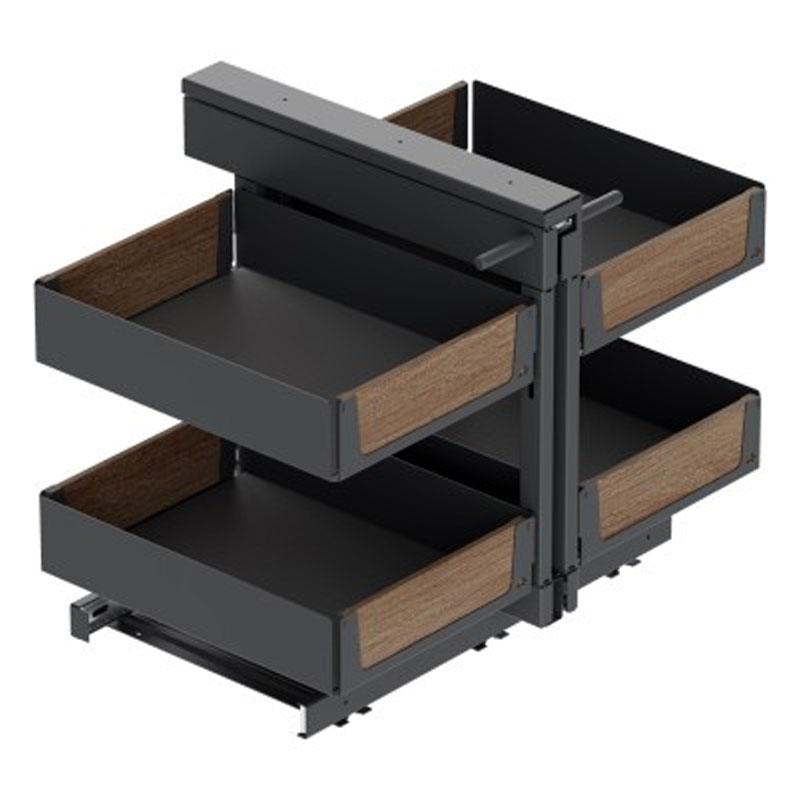 S-3007-UW-A  Система мебельная выдвижная 640 x 510 x 560  V