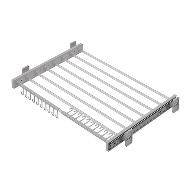 S-6302-G  Система (вешалка для брюк) 405 - 425 x 510 x 100 mm серый