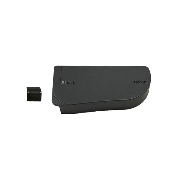 124079307001 D-Lite Lift Samet logo cover антрацит левый