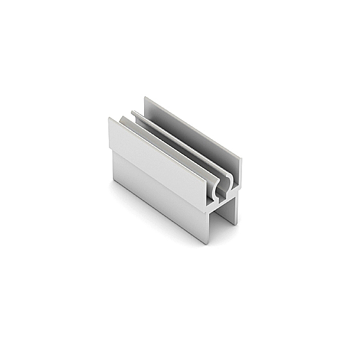 LXD-1412 Рамка верхняя серебро (1,9 м-0,33 шт)