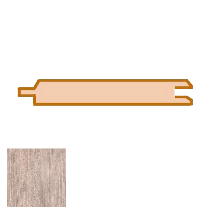 Профиль 2004 Y  МДФ (57х8 mm) 295 Дуб млечный
