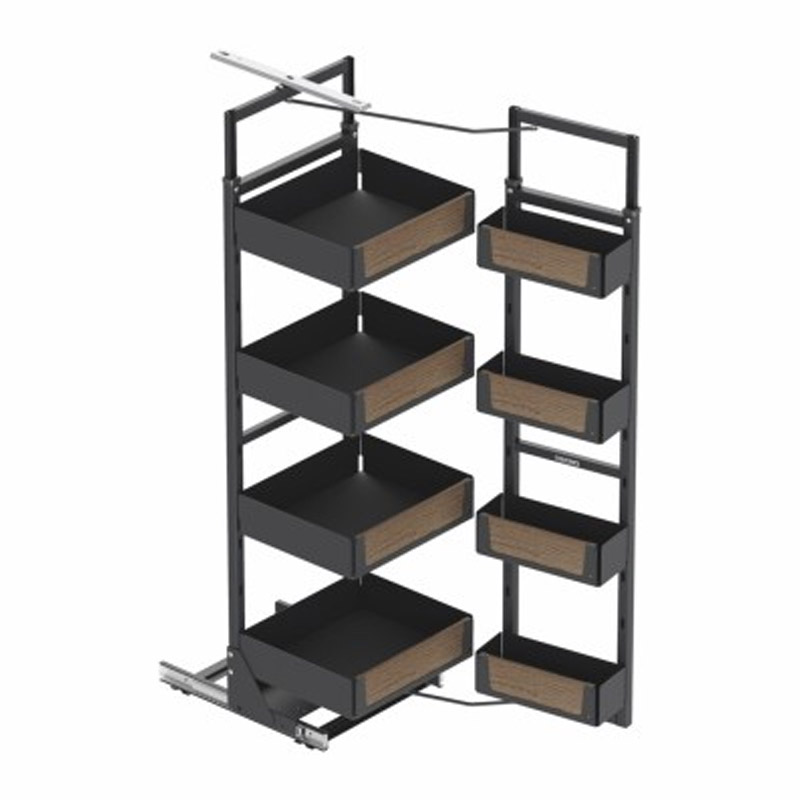 S-1221-UW-A  Система мебельная 380 x 510 x 1250 - 1400 мм (450-4)